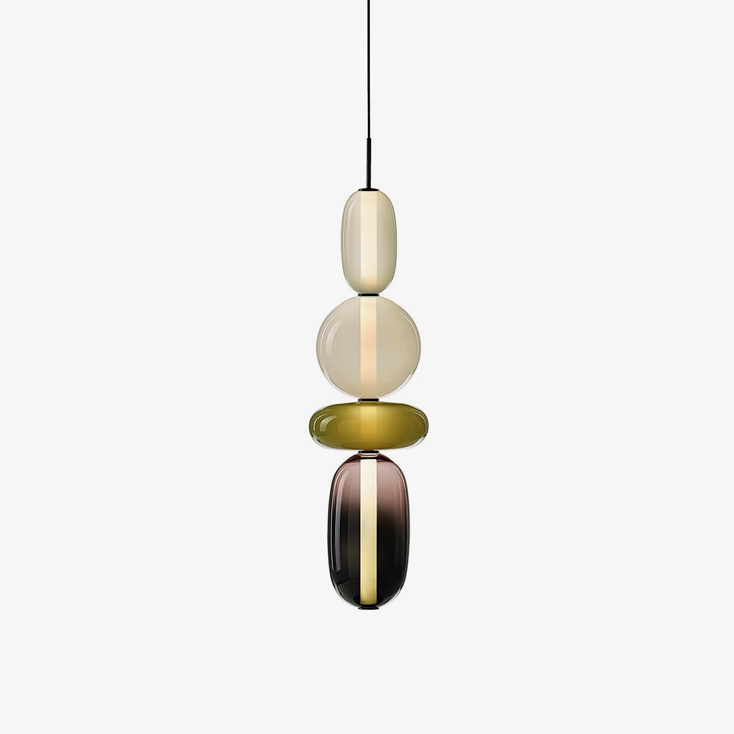 LumiClear – Eleganter Glasanhänger mit transparenter Brillanz