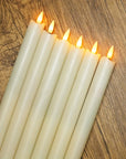 CandleLuxe – 6 LED Taper Candles with Remote for Luxurious Event Lighting 3