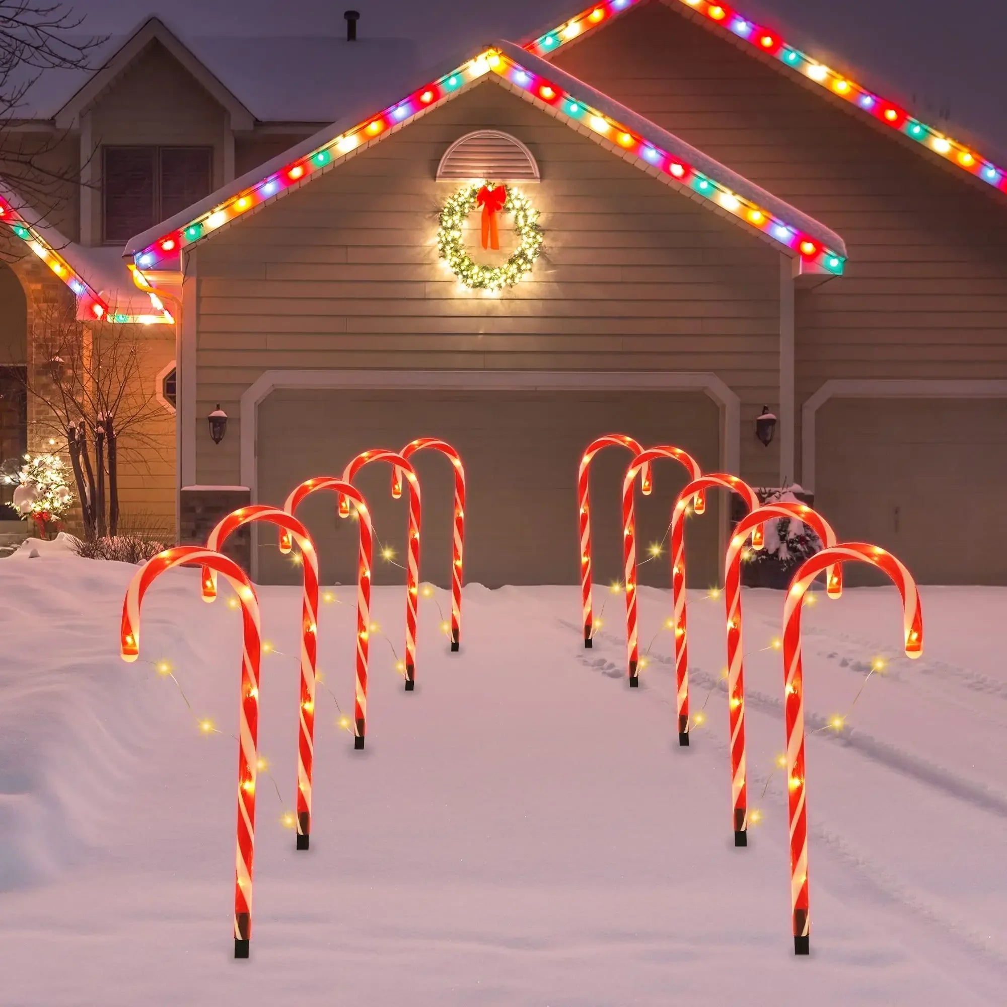 CandyCaneLuxe | Waterproof LED Christmas Lights 1