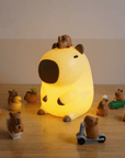 CapybaraGlow | Playful Adjustable Silicone Night Light for Relaxation 2