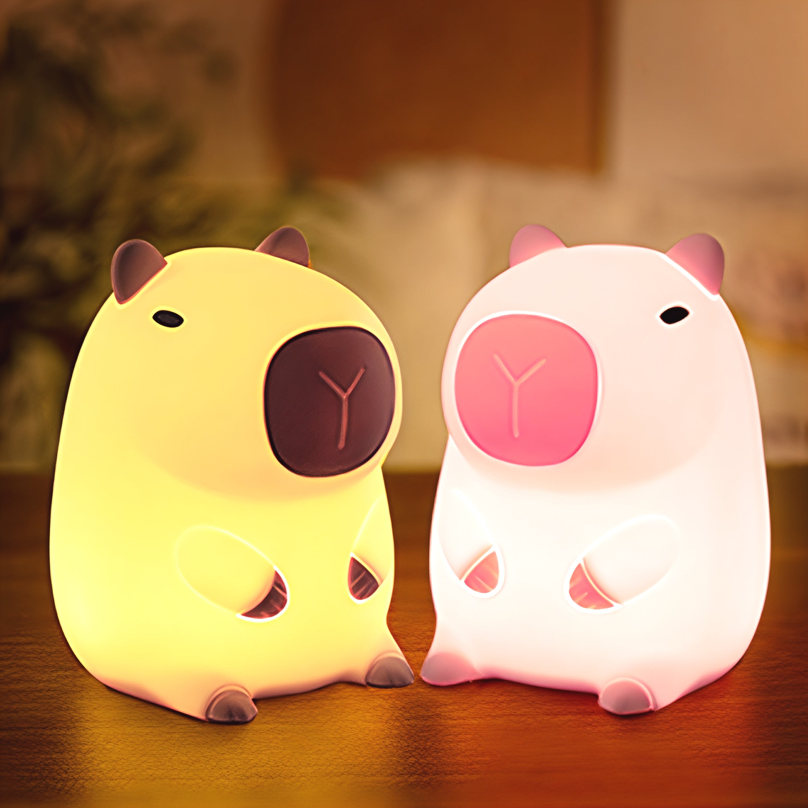 CapybaraGlow | Playful Adjustable Silicone Night Light for Relaxation 4