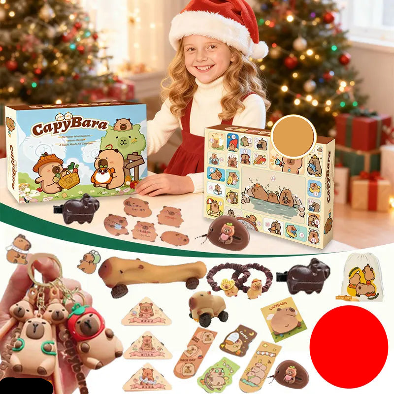CapybaraJoy | Delightful Festive Advent Calendar for Kids with Surprises 0