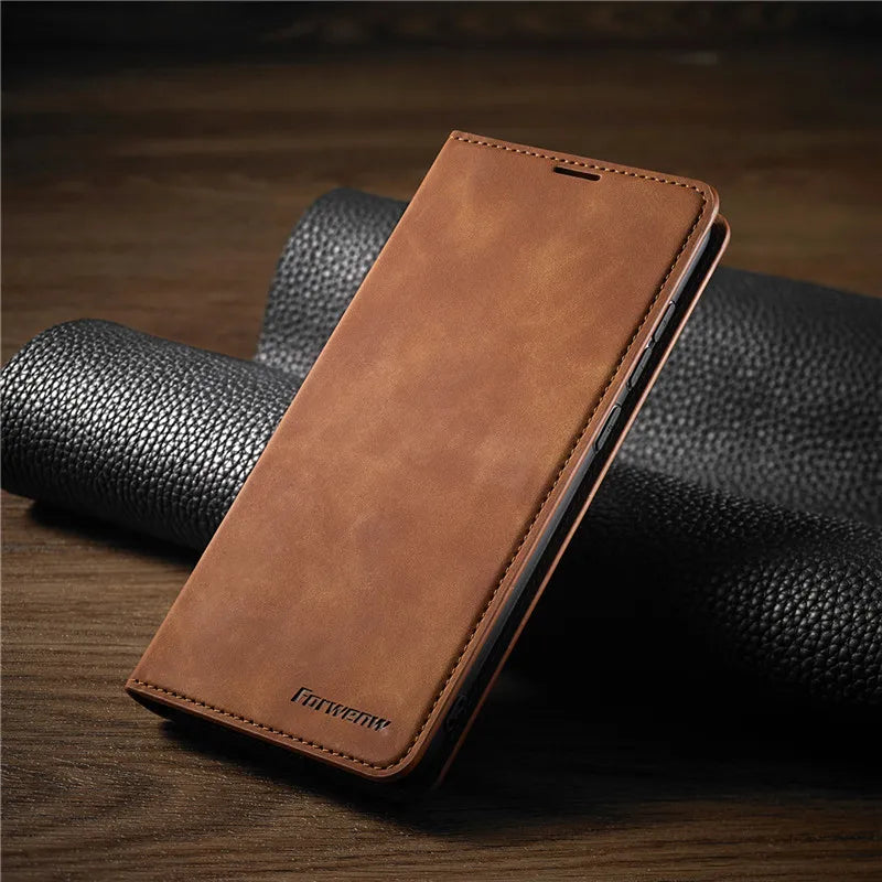 CaseLuxe | Premium Magnetic Leather Phone Case for Protection 3