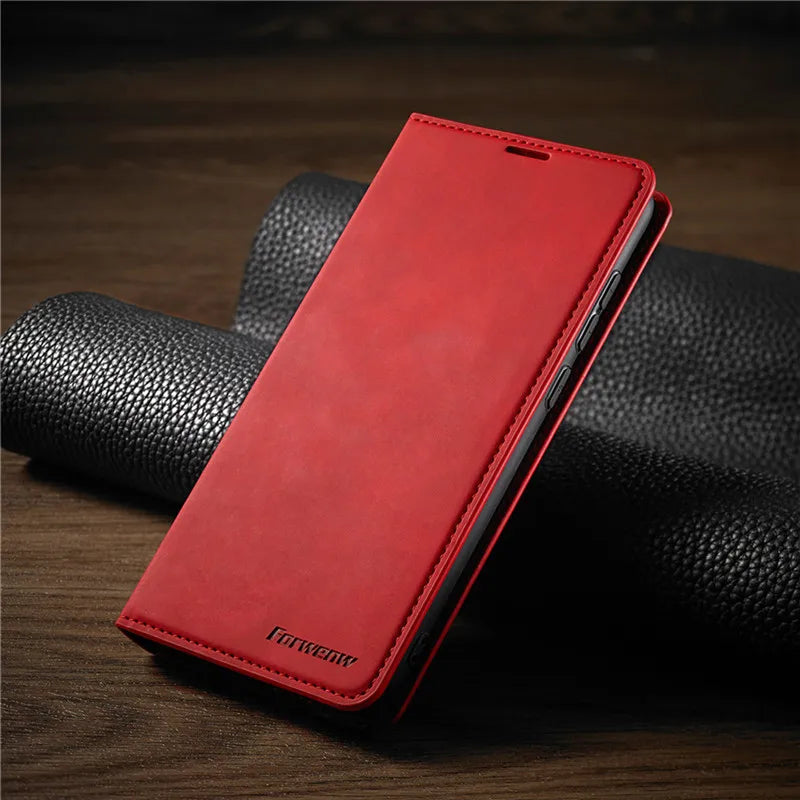 CaseLuxe | Premium Magnetic Leather Phone Case for Protection 4
