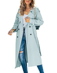 Cassandra | Elegant Women's Long Trench Coat with Modern Chic Look 1
