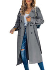 Cassandra | Elegant Women's Long Trench Coat with Modern Chic Look 2