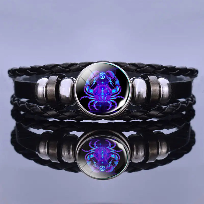 CelestiaBrace | Elegant Mens Bracelet with Lapis Lazuli and Sodalite 1