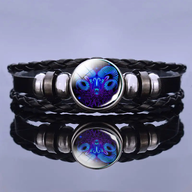 CelestiaBrace | Elegant Mens Bracelet with Lapis Lazuli and Sodalite 10