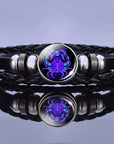 CelestiaBrace | Elegant Mens Bracelet with Lapis Lazuli and Sodalite 1