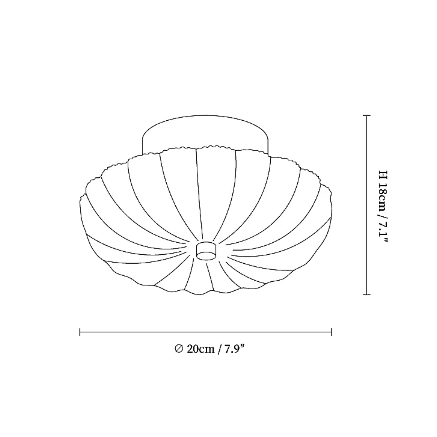 CelestiaGlow | Elegant Vintage Brass Ceiling Lamp with Crystal Diffuser 3