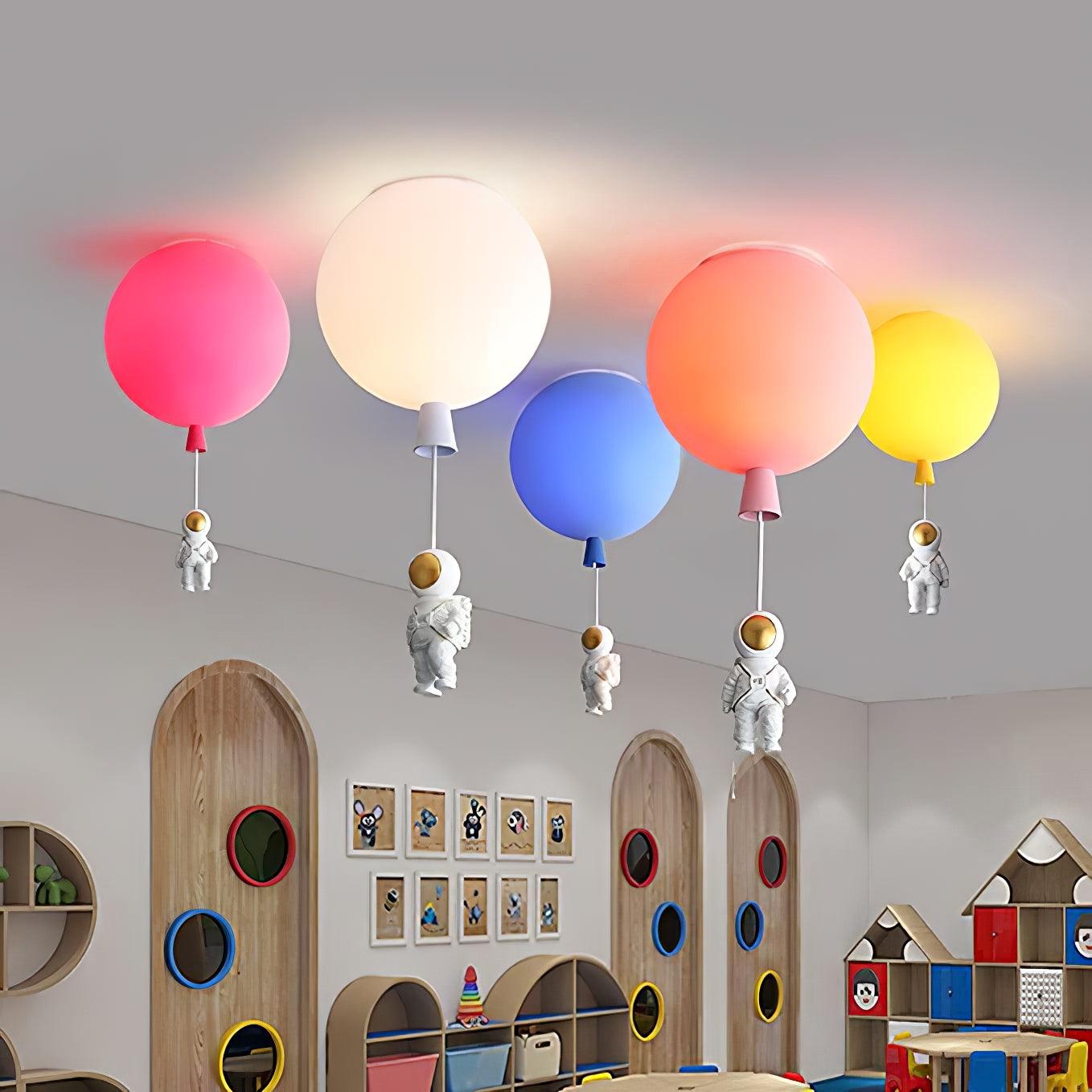 CelestialBalloon | Playful Colorful Children's Ceiling Light Fixture 3