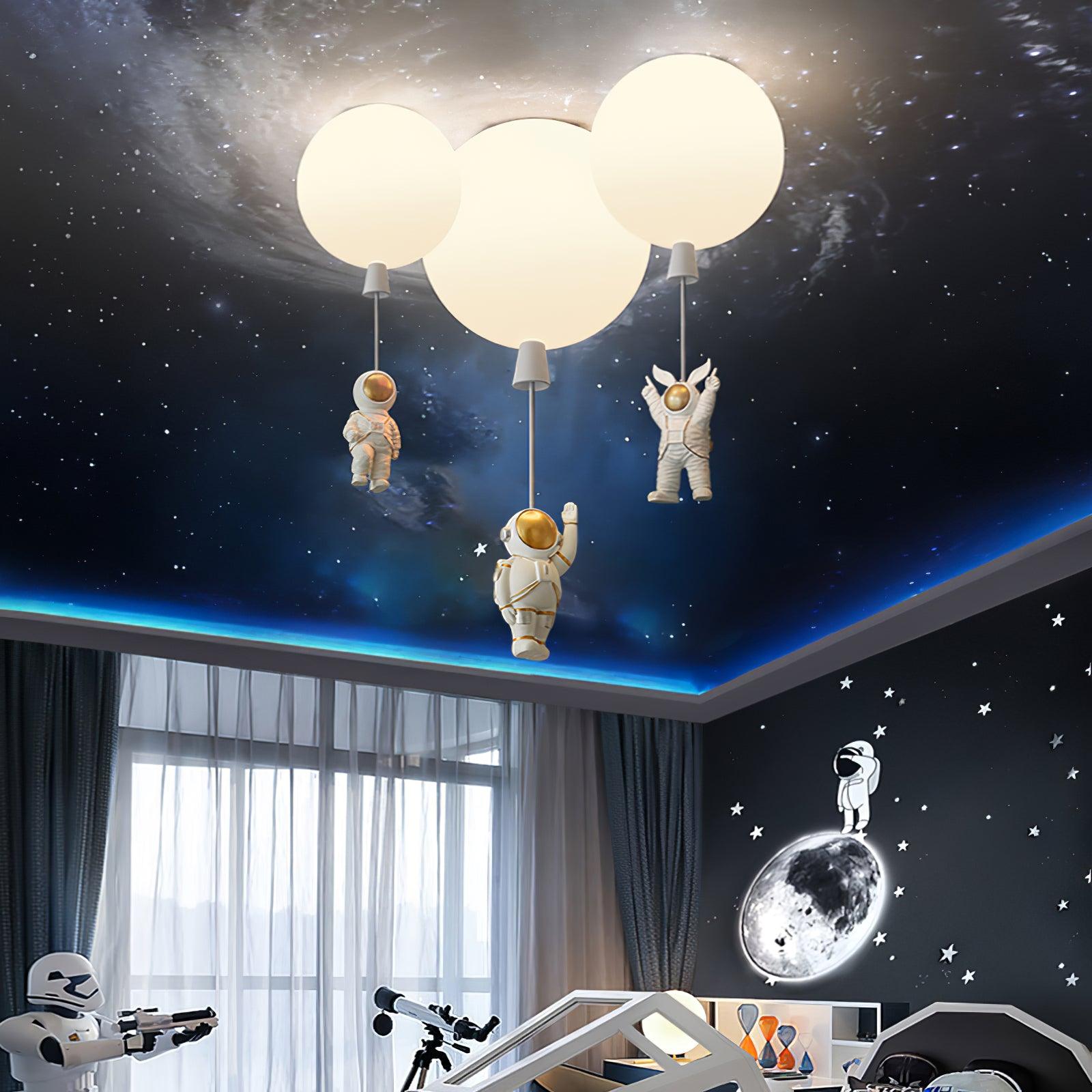 CelestialBalloon | Playful Colorful Children's Ceiling Light Fixture 4