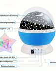 CelestialDream | Enchanting Colorful Star Projector Night Light 6