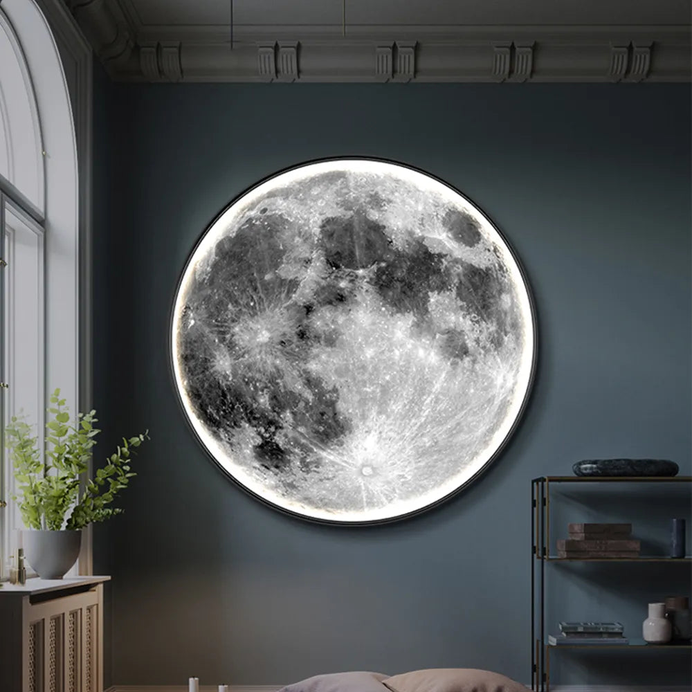 CelestialGlow – LED Moon-Shaped Wall Lamp 2