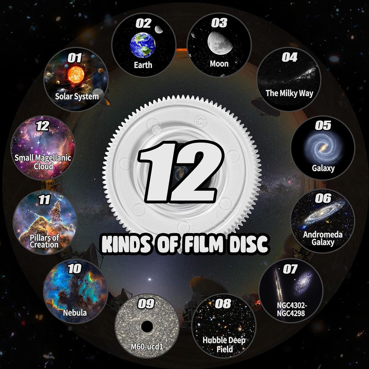 CelestialGlow | Mesmerizing Star Projector Night Light for Home Décor 4