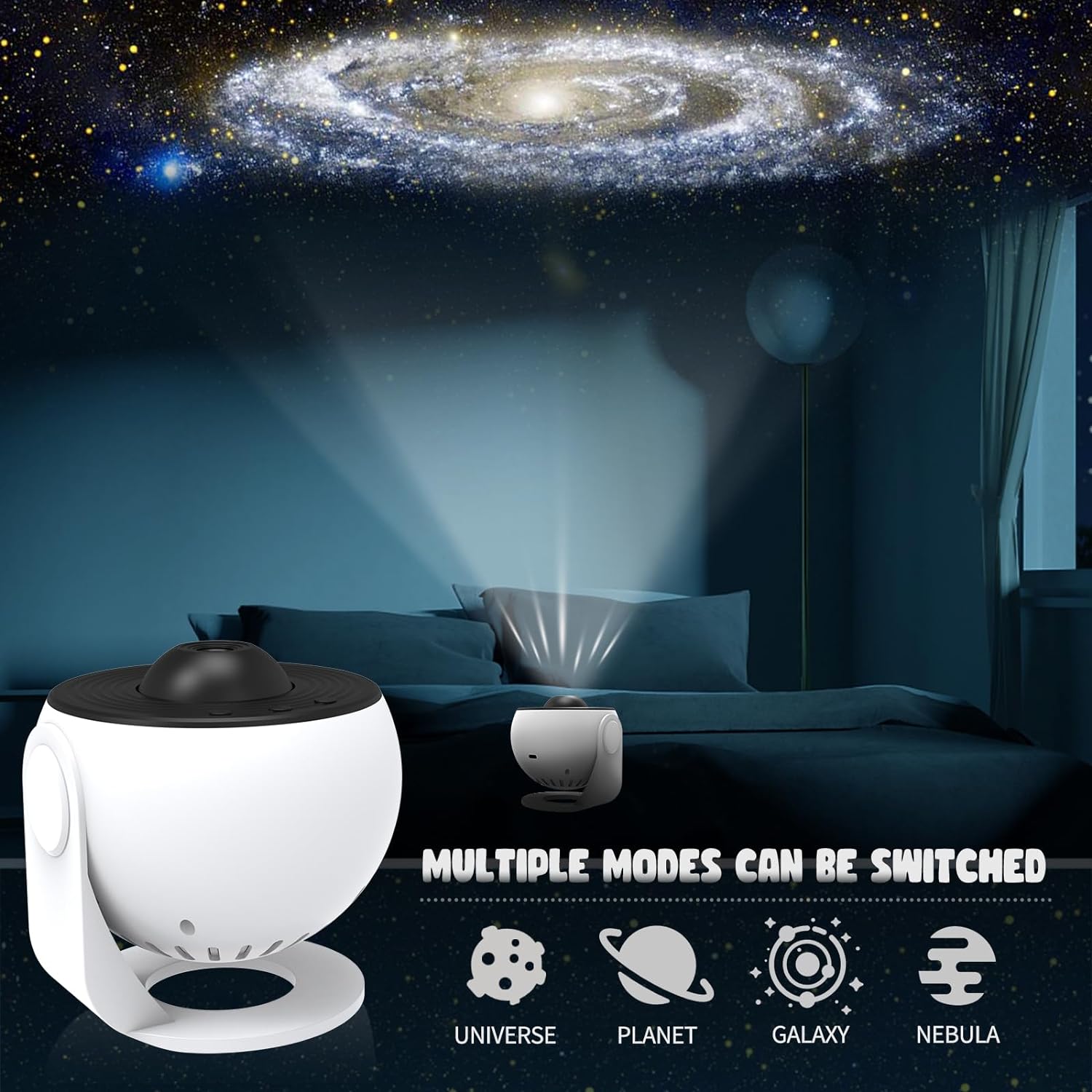 CelestialGlow | Mesmerizing Star Projector Night Light for Home Décor 5