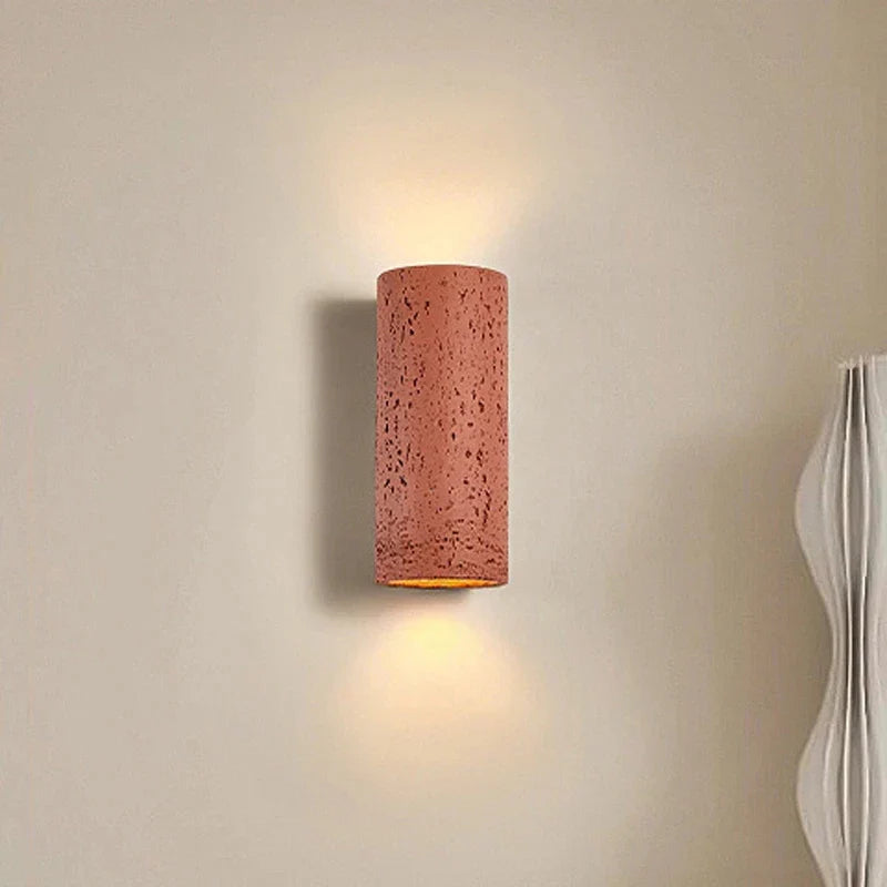 CementGlow – Industrial Wall Light in Cement Finish 0