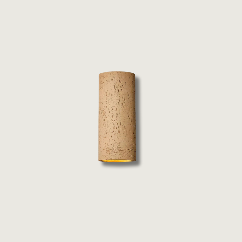 CementGlow – Industrial Wall Light in Cement Finish 1