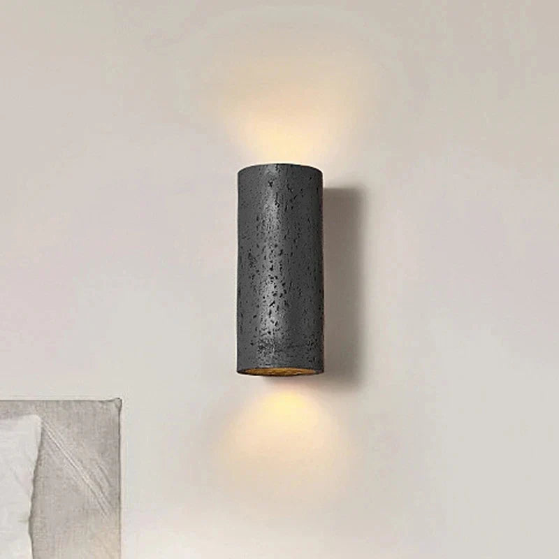 CementGlow – Industrial Wall Light in Cement Finish 2