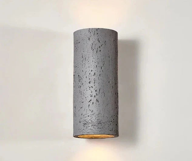 CementGlow – Industrial Wall Light in Cement Finish 3