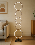 Cenyra | Circle Floor Lamp with Refined Curves 1