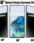 CeramiGuard | Premium Matte Privacy Screen Protector for Samsung Devices 1