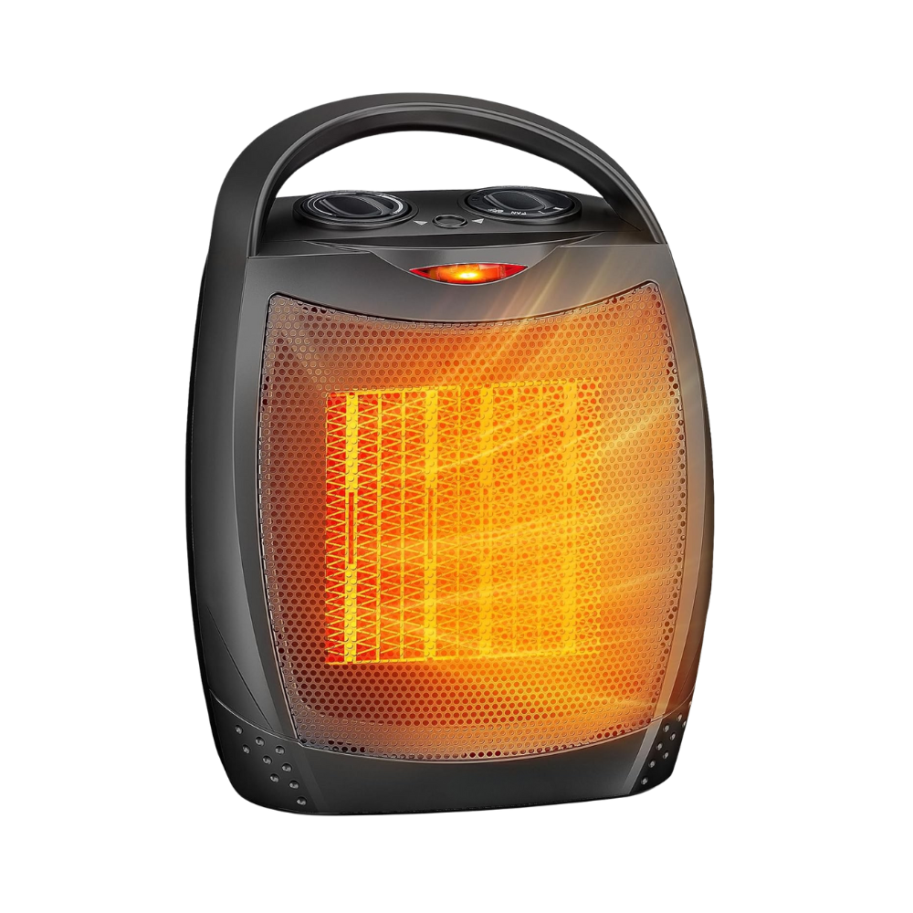 CeramiHeat | Efficient Portable Electric Ceramic Space Heater with Remote Control 2