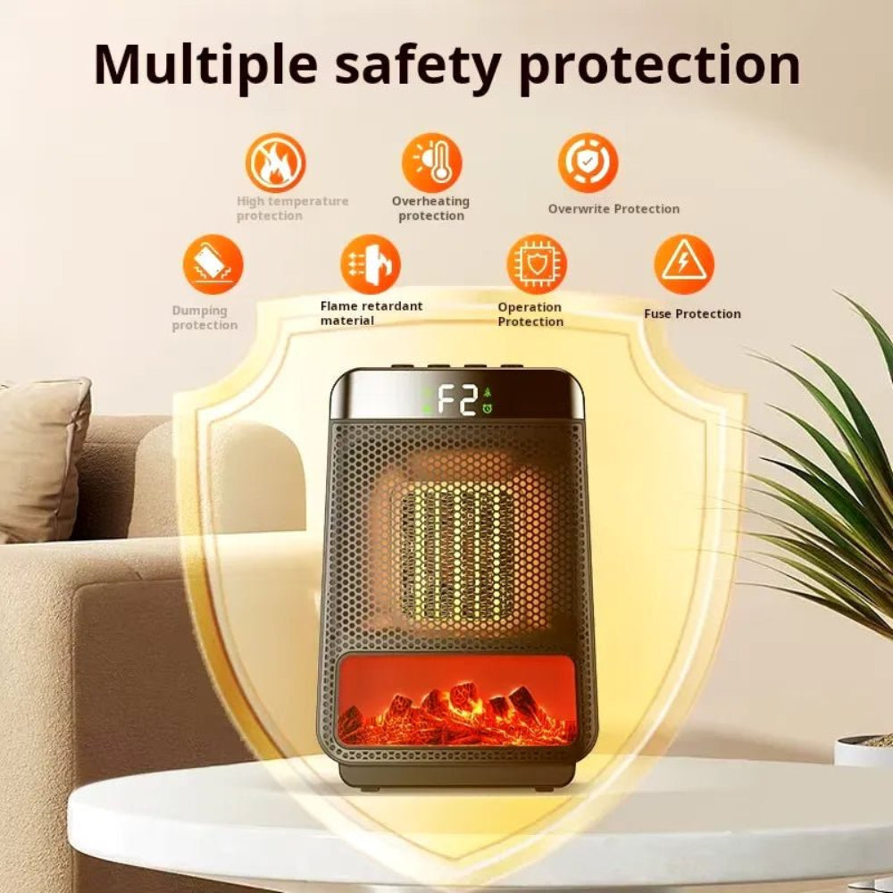 Ceramica | Efficient Portable Electric Space Heater with Adjustable Thermostat 5