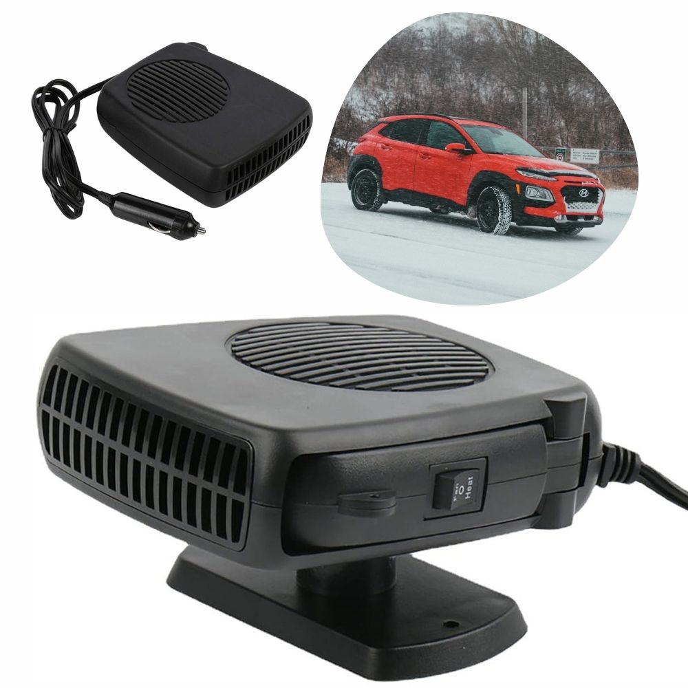 CeramixHeat | Compact Efficient 12V Portable Car Heater with Thermostat 1