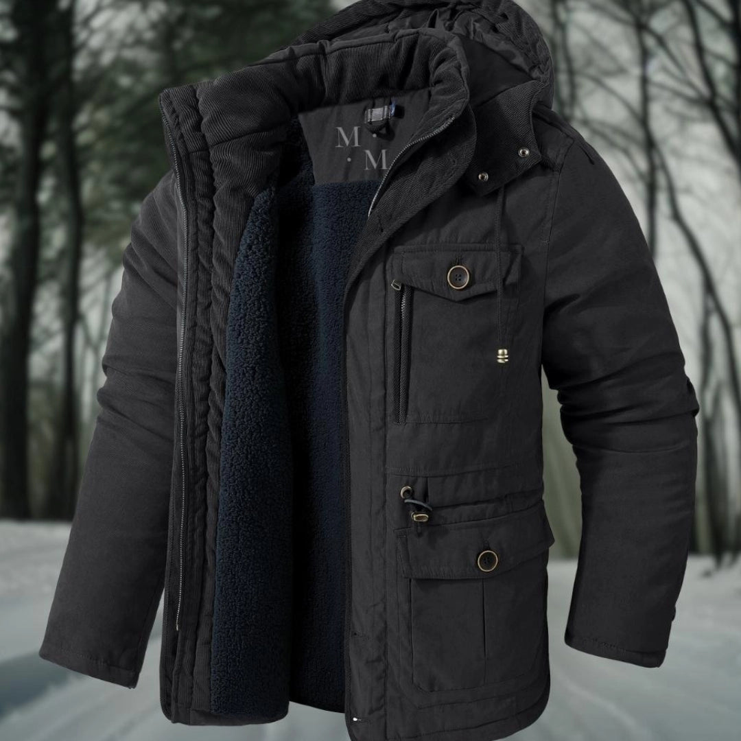 Charles | Sherpa Lined Parka Jacket for Men 0