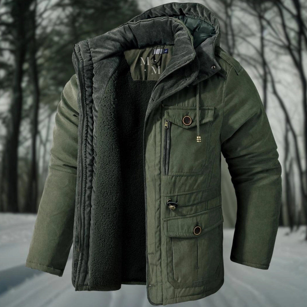 Charles | Sherpa Lined Parka Jacket for Men 1