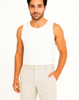 Henrik | Elegant Straight-Cut Summer Shorts