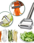 ChefPro | Multi-Functional Stainless Steel Vegetable Slicer & Julienne Cutter 0