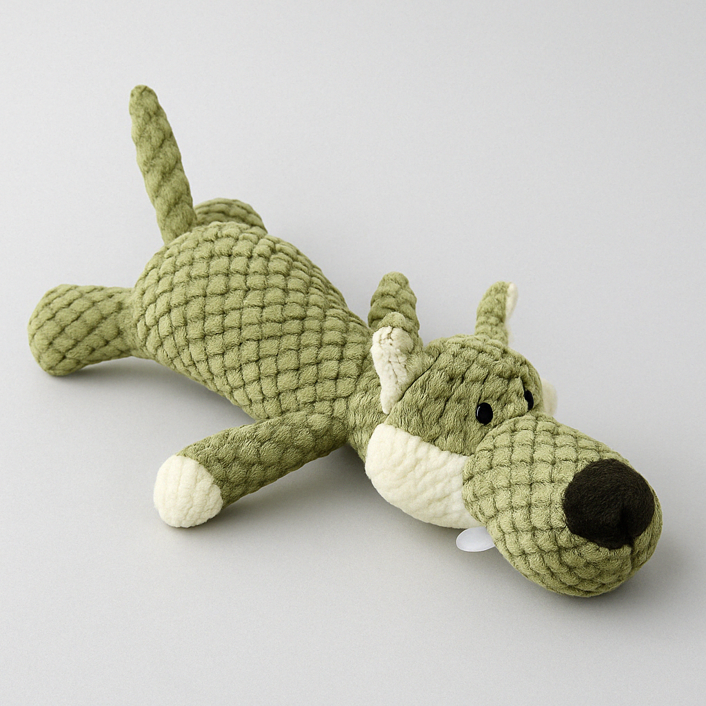 ChewBuddy | Durable Plush Dog Toy with Built-In Squeaker for Fun Play 0