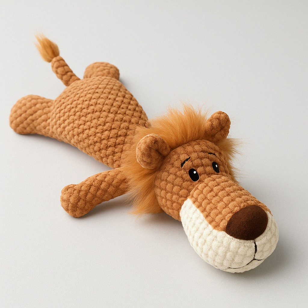 ChewBuddy | Durable Plush Dog Toy with Built-In Squeaker for Fun Play 7