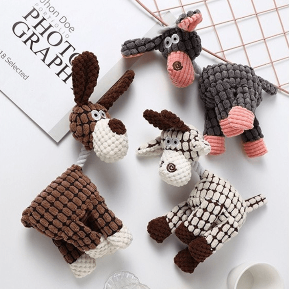 ChewTrek | Tough Plush Dog Toy Bundle for Active and Strong Biters 7