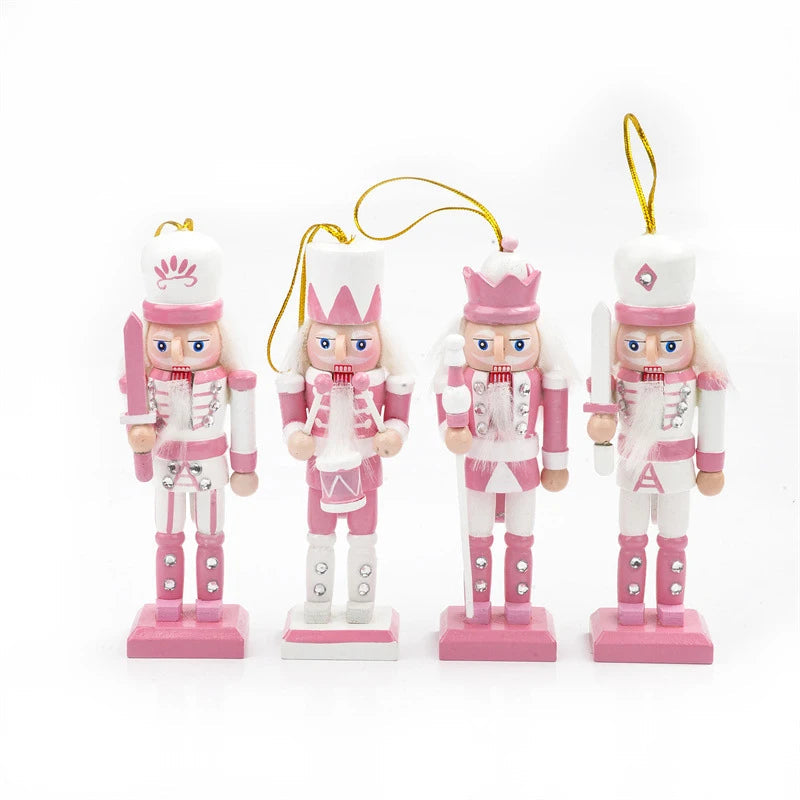 ChicWalnuts | Cartoon Style Nutcrackers in Pink 1