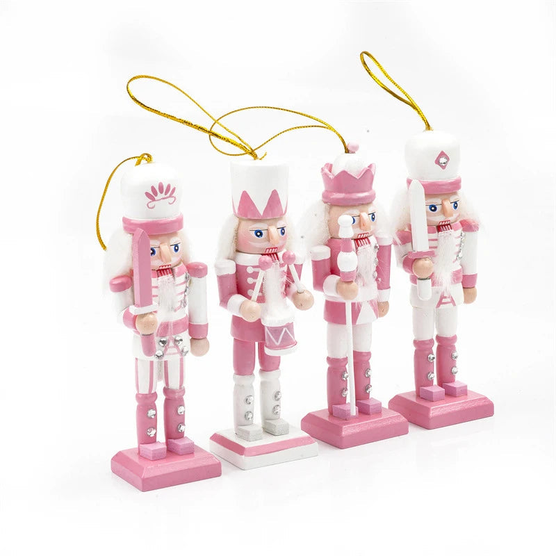 ChicWalnuts | Cartoon Style Nutcrackers in Pink 2