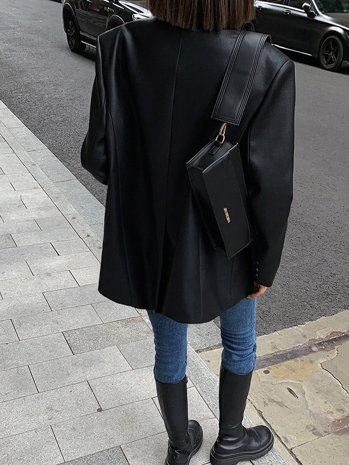 Chloe | Timeless Lapel Pockets Jacket 2