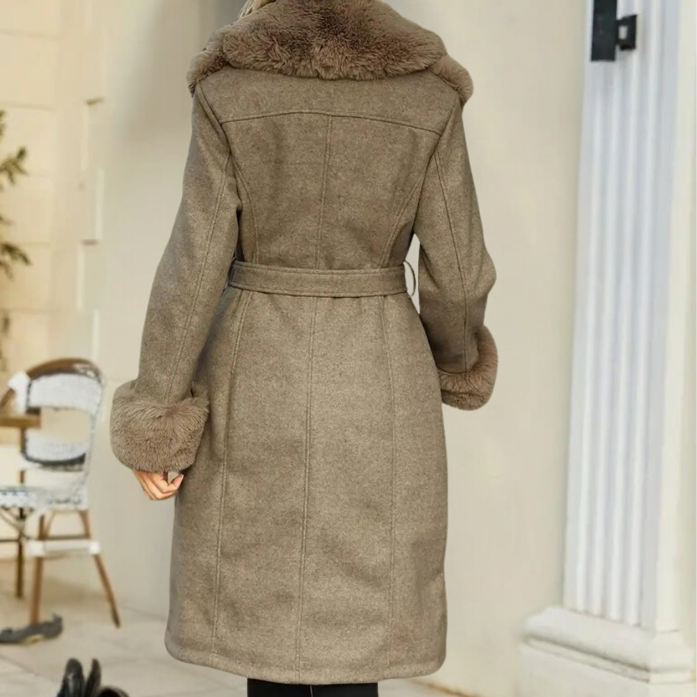 Christine | Women's Luxurious Plush Winter Coat 2