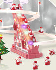 Christmas Luxury | Musical Climbing Ladder Santa Decor 1