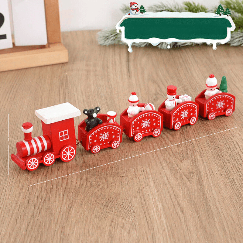 Christmas Train | Cheerful Wooden Decoration 1