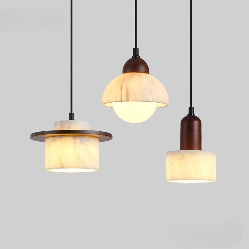 ChromaLux | Elegant Alab Marble Pendant Lamp 4