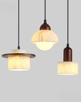 ChromaLux | Elegant Alab Marble Pendant Lamp 4