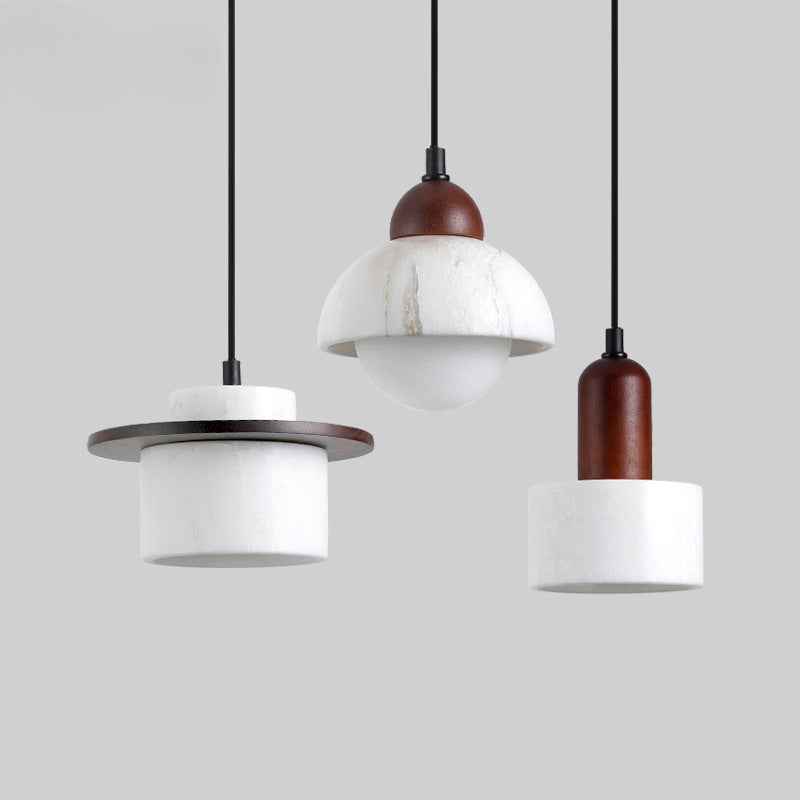 ChromaLux | Elegant Alab Marble Pendant Lamp 7