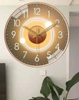 ChronoSilence | Modern Large Minimalist Silent Wall Clock Design 1