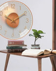 ChronoSilence | Modern Large Minimalist Silent Wall Clock Design 5