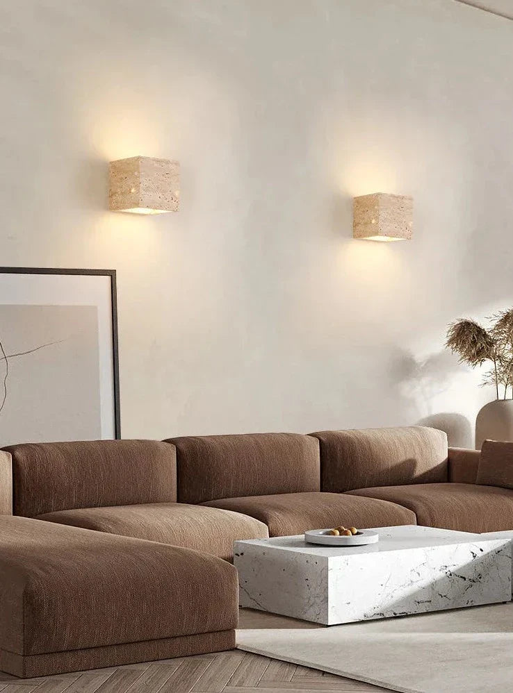 CitrusBeam - Yellow Stone Wall Light 7