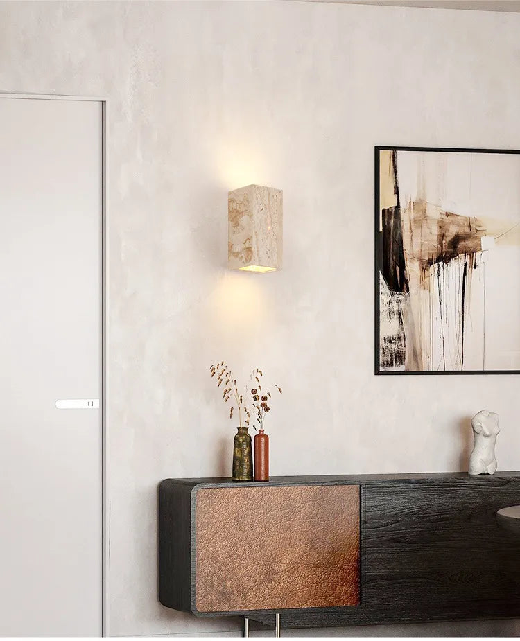 CitrusBeam - Yellow Stone Wall Light 8