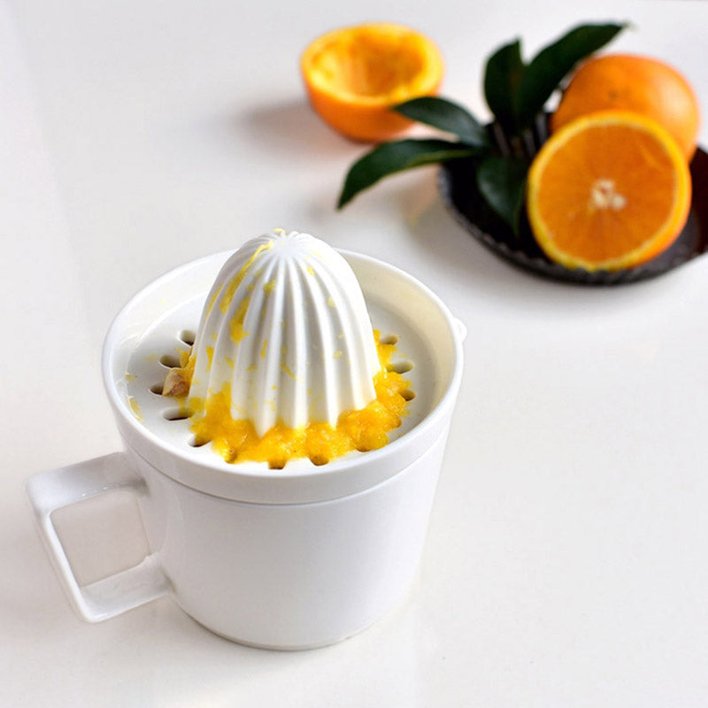 CitrusWave | Elegant Ceramic Hand Juicer for Fresh Lemon and Orange Juice 3